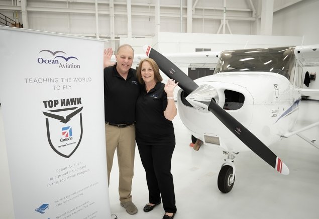 Owners showing their information banner